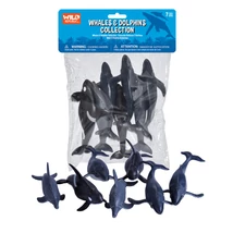 Bálna és delfin kollekció gumijáték