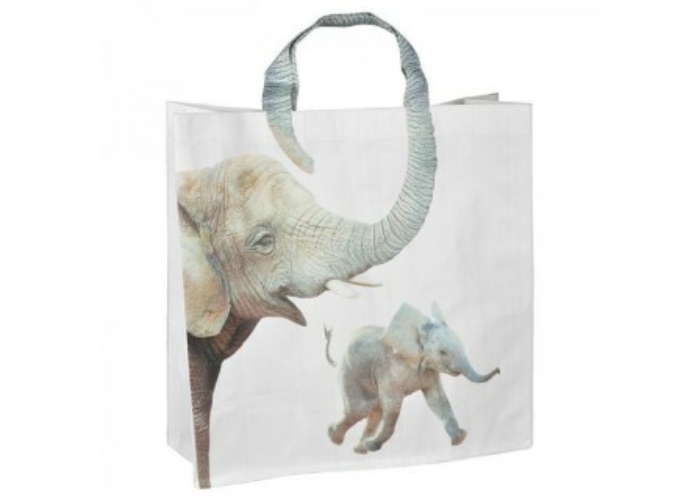 Nagy elefántos bevásárló táska