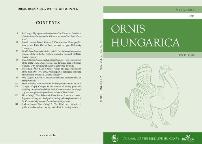 Ornis Hungarica 2017/2