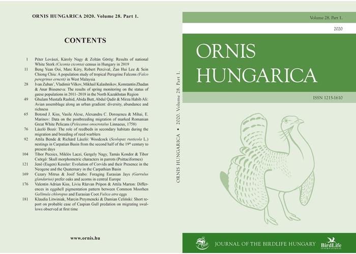Ornis Hungarica 2020/1