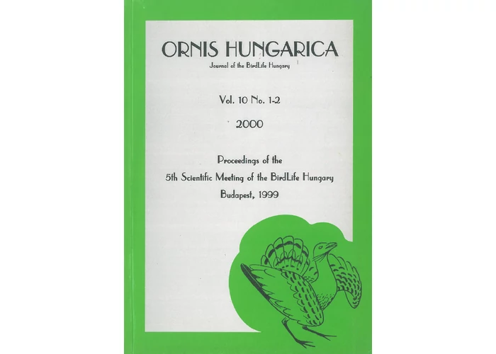 Ornis Hungarica 2000