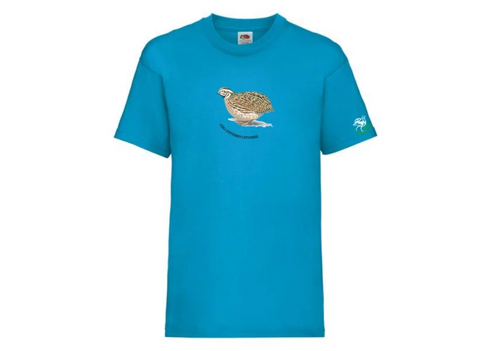 Gyerek póló fürj mintával